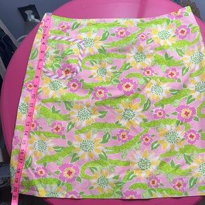 Lilly Pulitzer Croc Monsieur Skirt (Size 12)
